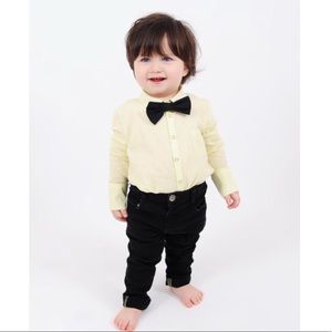 ORGANIC NEON BOW TIE